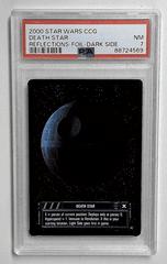 V1157: 2000: DEATH STAR: REFLECTIONS: FOIL: DARK SIDE: PSA 7: NM: 88724569